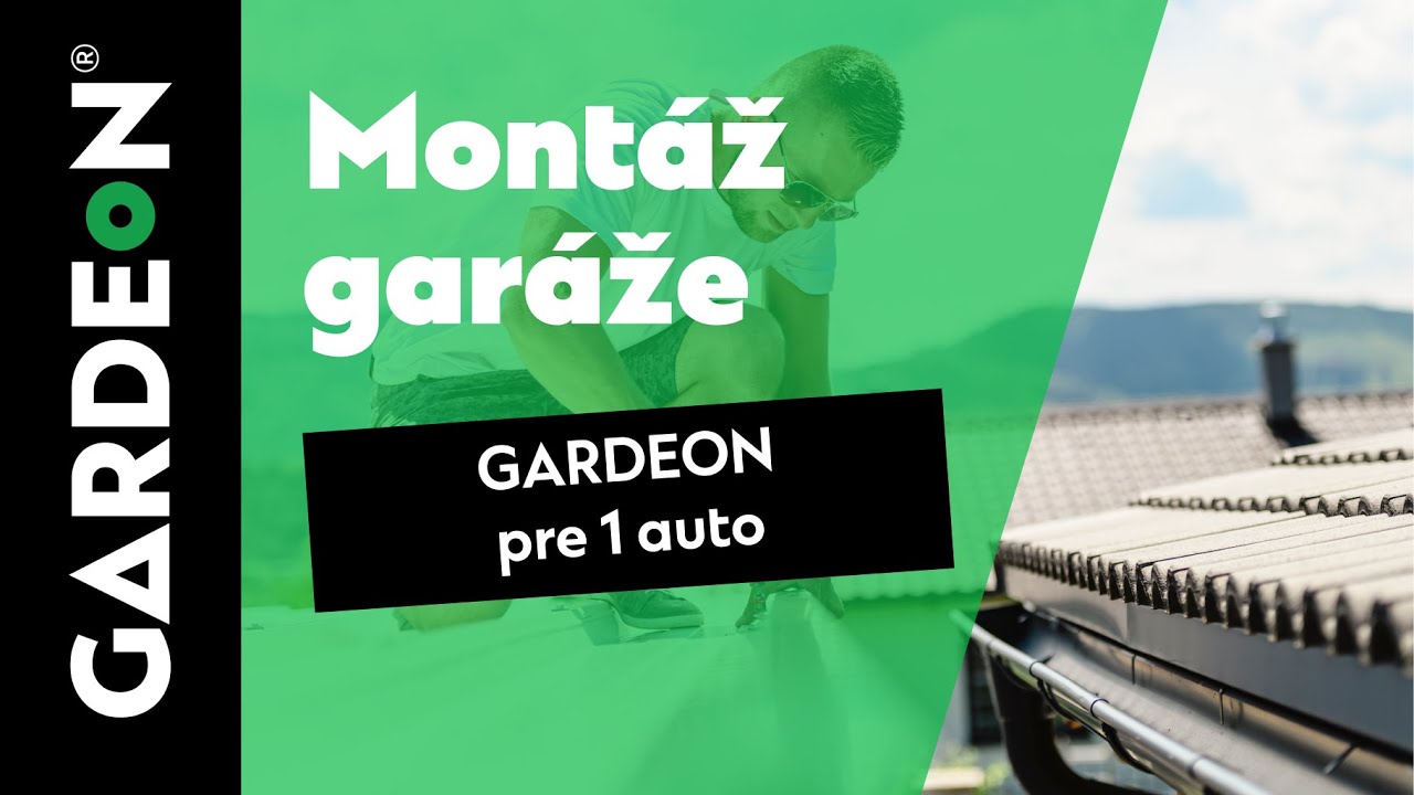 GARDEON | Montáž zateplenej garáže pre jedno auto