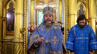 Прощальное слово митрополита Тихона к братии и прихожанам Псково-Печерского монастыря
