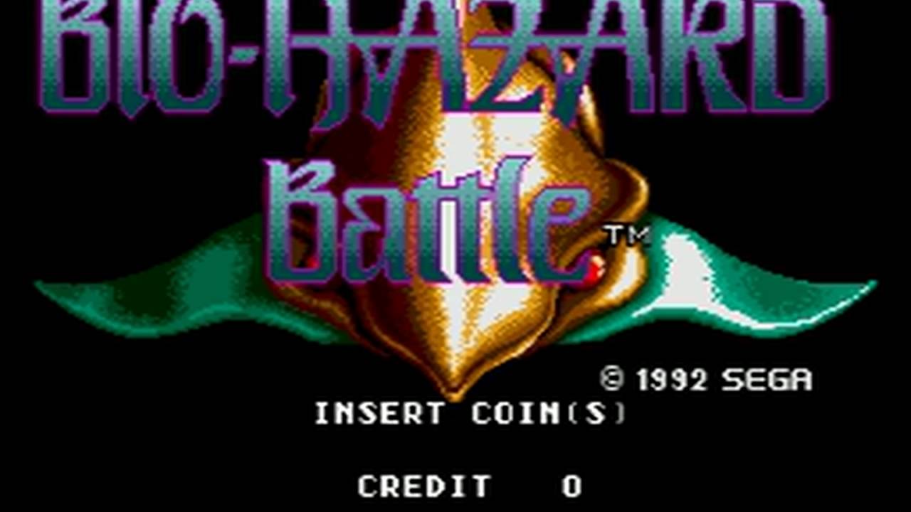 Bio-hazard Battle (Sega 1993) Attract Mode 60fps - YouTube