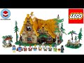 LEGO Disney 43242 Snow White and the Seven Dwarfs&#39; Cottage Speed Build Review