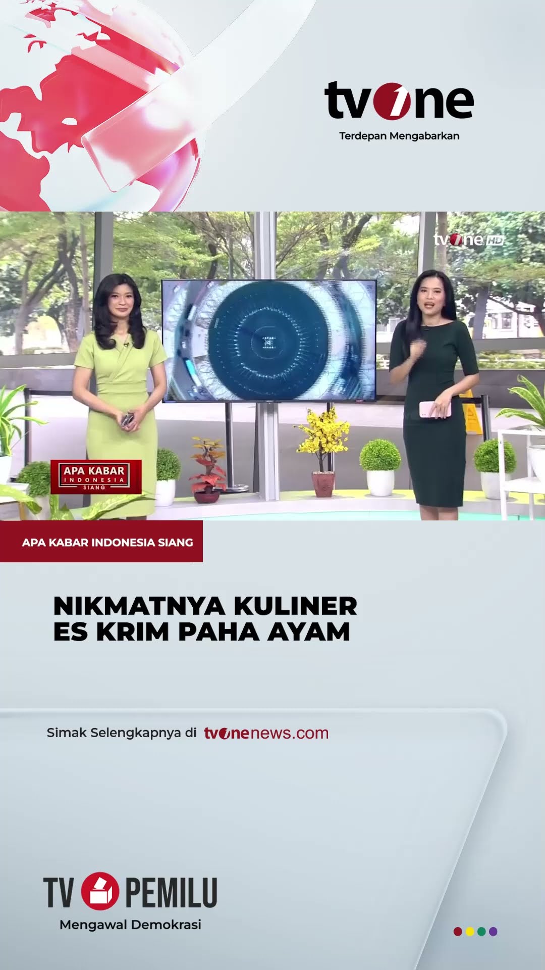 Es Krim Unik Bentuk Paha Ayam di Bangka Belitung | tvOne