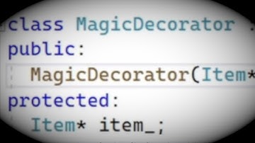 C++ Dynamic Decorator Design Example - Magic Item - Programming Design Patterns - Ep 6 - Coding