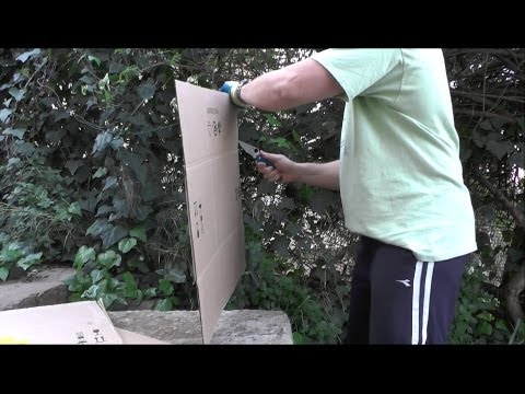 EDC рез картона: Spyderco Paramilitary 2 M390