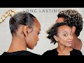 How to: Ponytail on very short natural hair| natural hair | Roro Rack