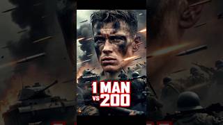 1 American Soldier vs German Tanks