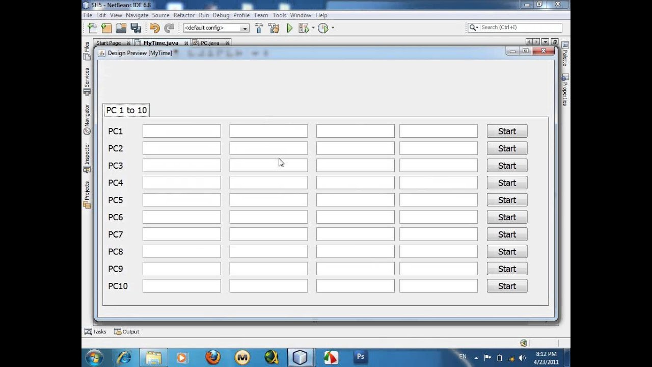 java how to use Tab - YouTube