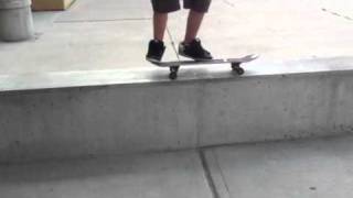 Varial Kickflip Off Ledge