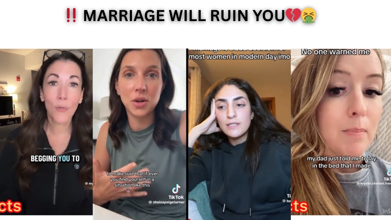 ‼️WOMEN REAVEAL WHY THEY HATED BEING MARRIED ( MARRIAGE WILL RUIN YOU) 🥴💔