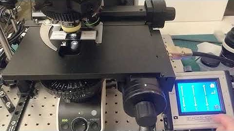 Demo: Prior Optiscan Stage, powered by Stackshot 3x (take headphones off)