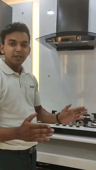 GLEN 6060 Auto clean chimney #viralvideo #technology #kitchenappliance #glen #chimney #kitchenchimne