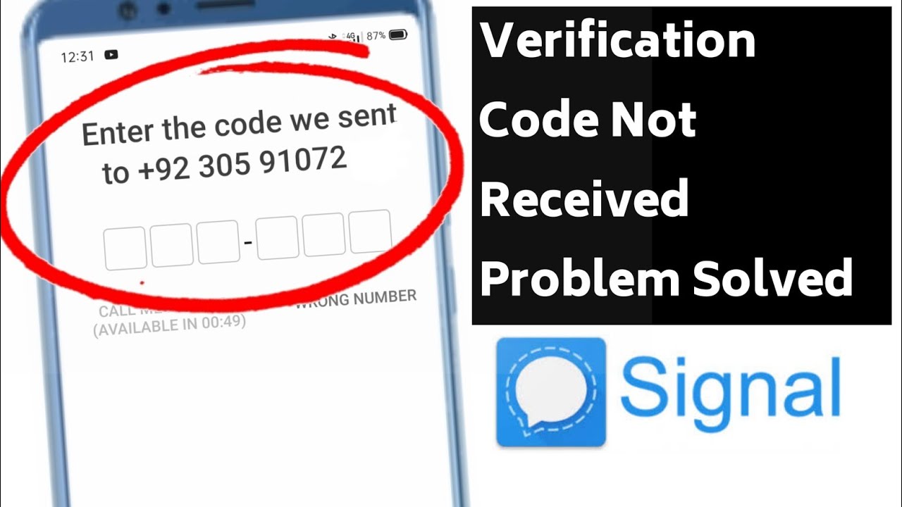Signal App Verification Code Not Received Problem Solved YouTube signal-app-verification-code-not-received-problem-solved-youtube