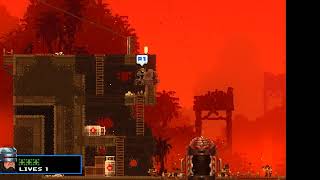 Broforce super mecha launch