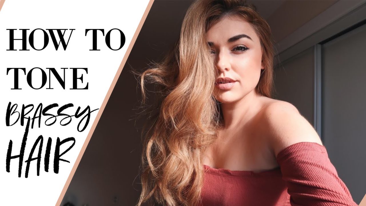 How To: Tone Brassy Hair At Home + Fix Orange Bleached Hair