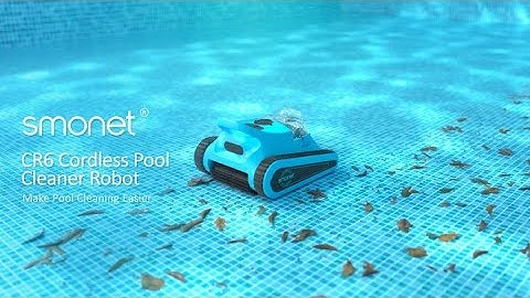 Dive into Clean Waters! | 2024 SMONET CR6 Cordless Robotic Pool Cleaner 🏊‍♂️ #PoolCleaning #Robotics