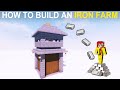 #MINECRAFT Iron Farm : compact automatic afk efficient (java 1.16.+,1.17)