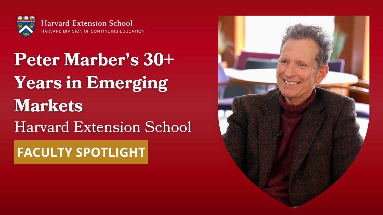 Faculty Spotlight: Peter Marber's 30+ Years in Emerging Markets