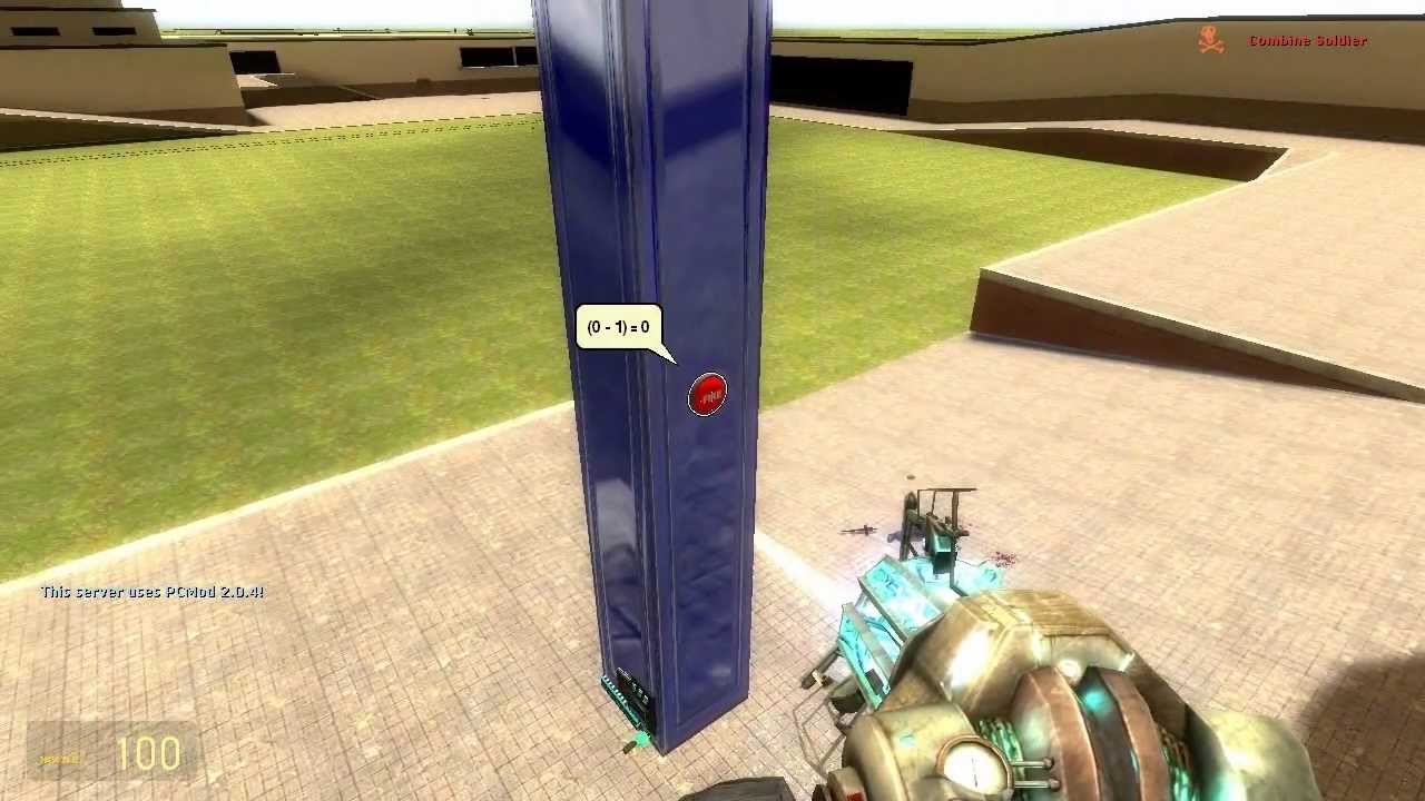 Туториал по созданю самонаводящейся ракеты в Garry's mod