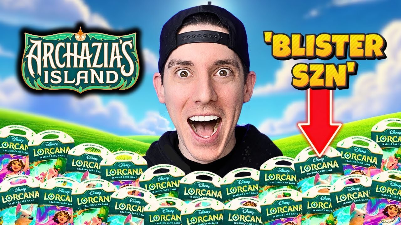 Opening Lorcana's NEWEST Blister Packs!