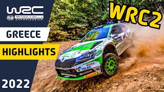 WRC2 Rally Highlights | WRC EKO Acropolis Rally Greece 2022