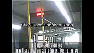 CTA #156 LaSalle Street bus from Desplaines/Harrison to Belmont/Halsted terminal Pt.2 (04-26-15)