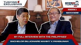 My full interview with the Philippines' Bachelor Billionaire Manny V. Pangilinan