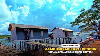 Seperti Ini Suasana Kampung Melayu Di Pesisir Pulau Mantang ❗ Serumpun Melayu Indonesia 🇮🇩