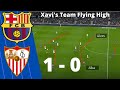 Barcelona vs Sevilla Tactical Analysis - How Xavi's Team Beat Sevilla