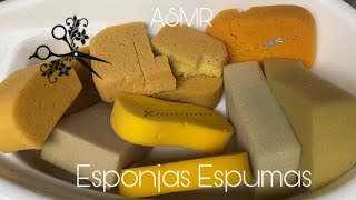 ASMR - ✂️✂️ RIPPING ✂️✂️ Sponges - Rasgando Esponjas