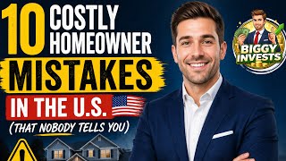 10 Costly Homeowner Mistakes in the U.S. (That Nobody Tells You)