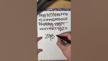 #graffiti #grafftutorial #graffitilesson #graffhowto #grafflesson #graffletters #tag #handstyle