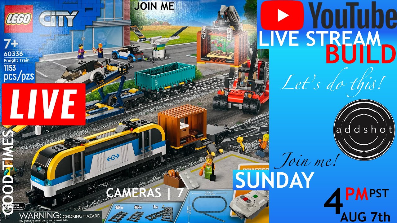 All LEGO City Train Sets Summer 2022 Compilation/Collection Speed Build 