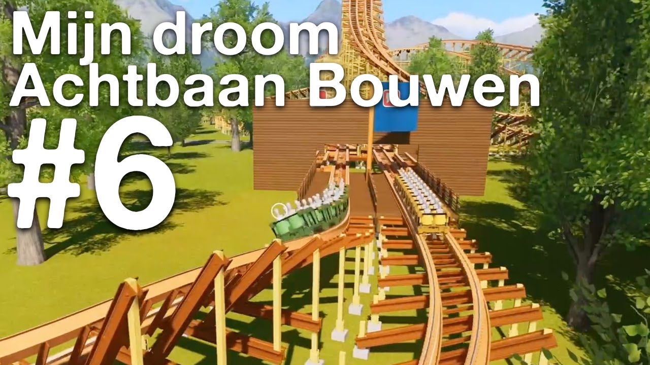 mijn droom achtbaan bouwen #6
