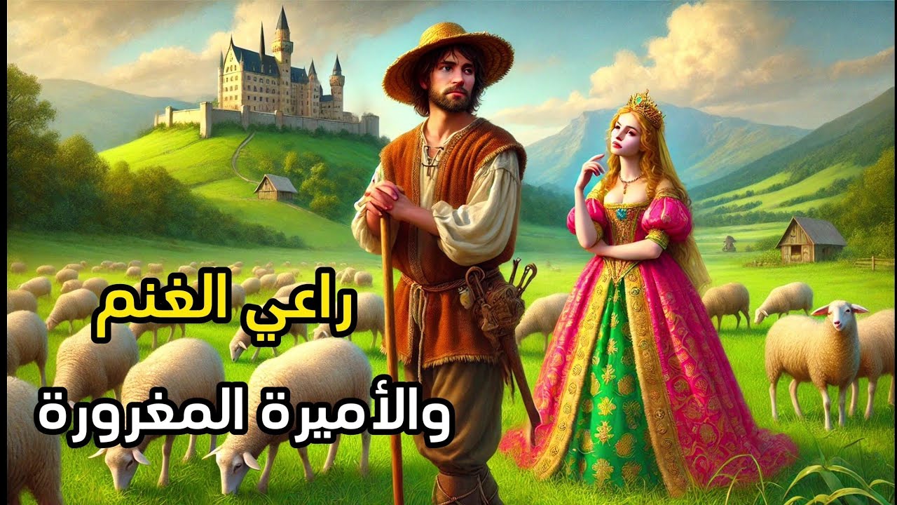 راعي الغنم و الأميرة المغرورة قصة في غاية الروعة ضع السماعات و استمتع