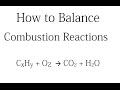 Mastering Combustion Reaction Balancing Techniques in Chemistry
