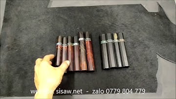 Cán dao bác giác cao cấp cho dao Nhật