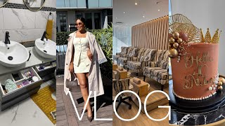 Vlog: My Bathroom cabinet fell 😭 | Friend’s birthday Celebration 🎉 and Massage | SA YouTuber  🇿🇦