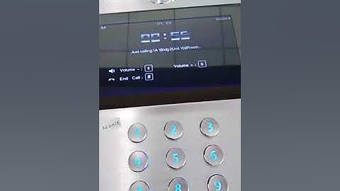 ACTOP Apartment IP video intercom system