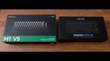 Monsgeek M1W V5 TMR vs Womier SK75 TMR