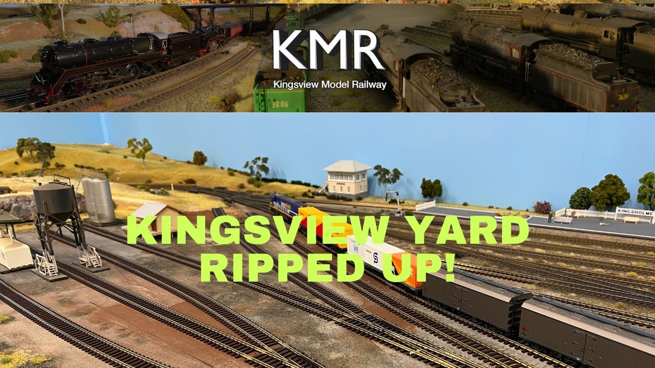 BIG CHANGES! Kingsview Yard Ripped Up Again! PART 1 YouTube