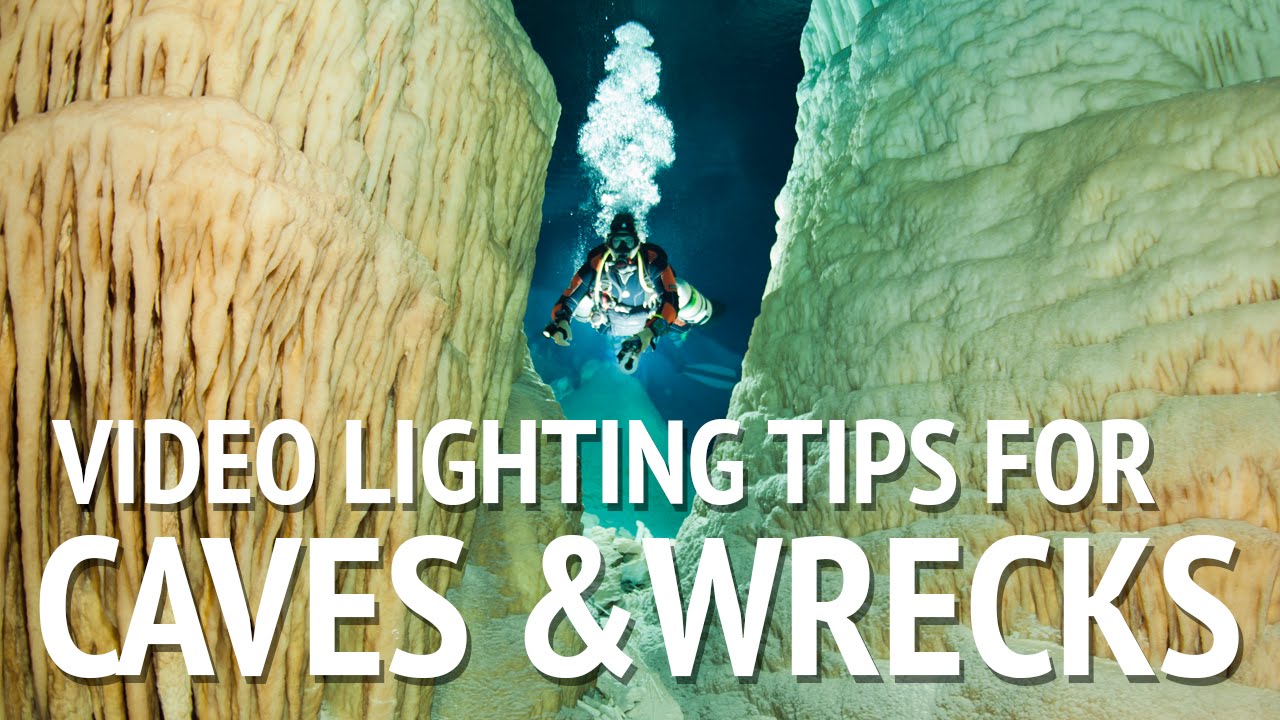 How To Use Pro Underwater Photography Lighting Techniques for Scuba Diving in Cave and Wreck Diving