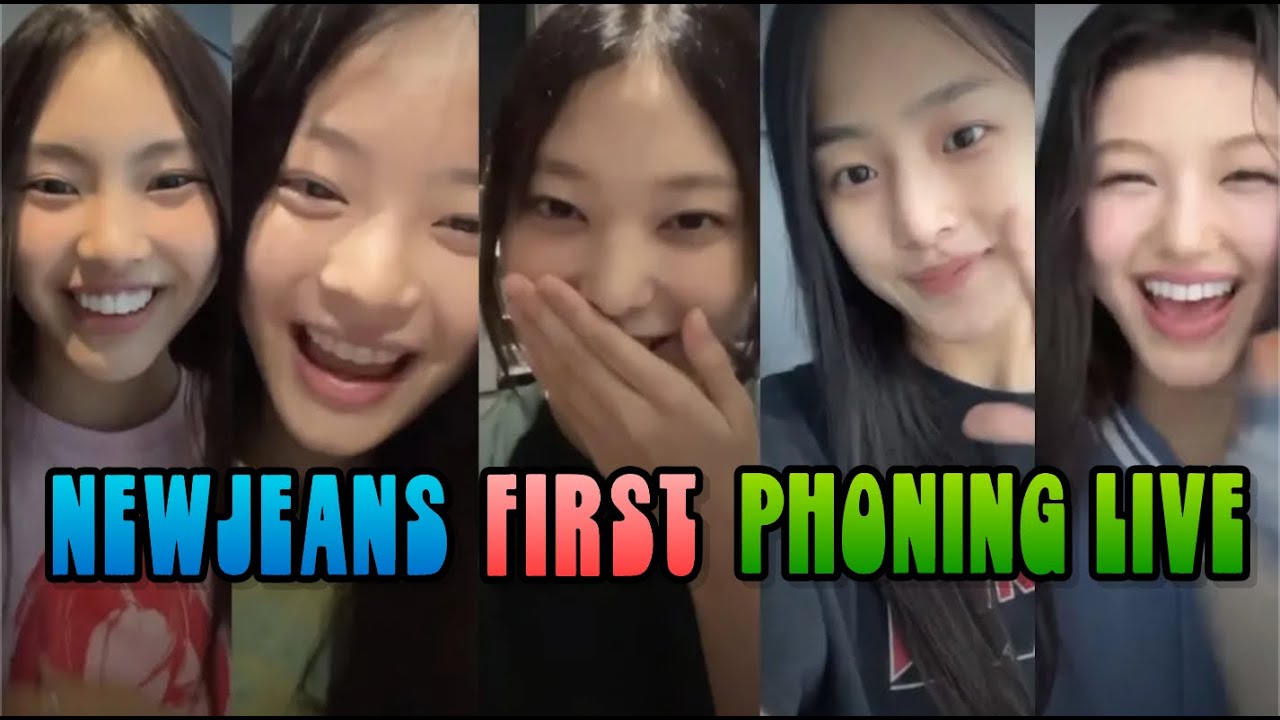 ENG SUB) NewJeans First Phoning Live! 22.07.27 - YouTube