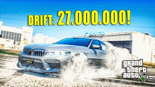 Я ПРОСТО НЕ ОЖИДАЛ ТАКОГО ОТ BMW M5 F90! ПОСТАВИЛ РЕКОРД ПО ДРИФТУ! GTA 5 RP SUNRISE!