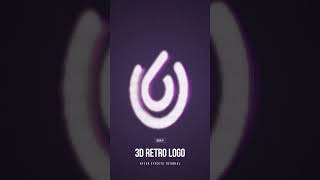 Create a Retro 3D Animated Logo | Illustrator & After Effects Tutorial