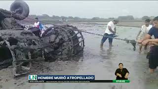 Un hombre murió aplastado por una maquinaria