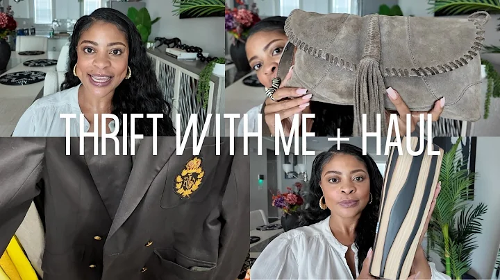 THRIFT WITH ME + HAUL: Fall '25 Fashion Trends, Classic Staples & Home Decor