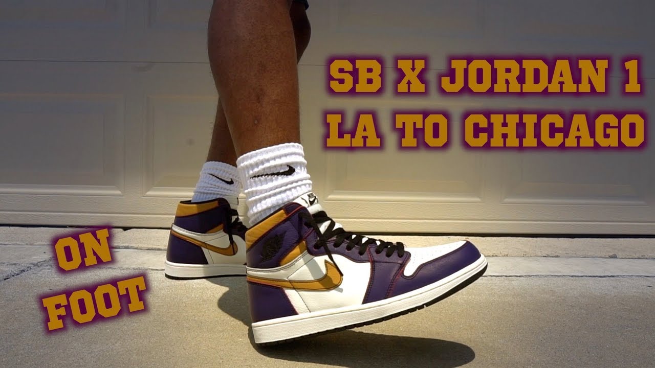 SB X AIR JORDAN 1 LA TO CHICAGO ON FOOT 