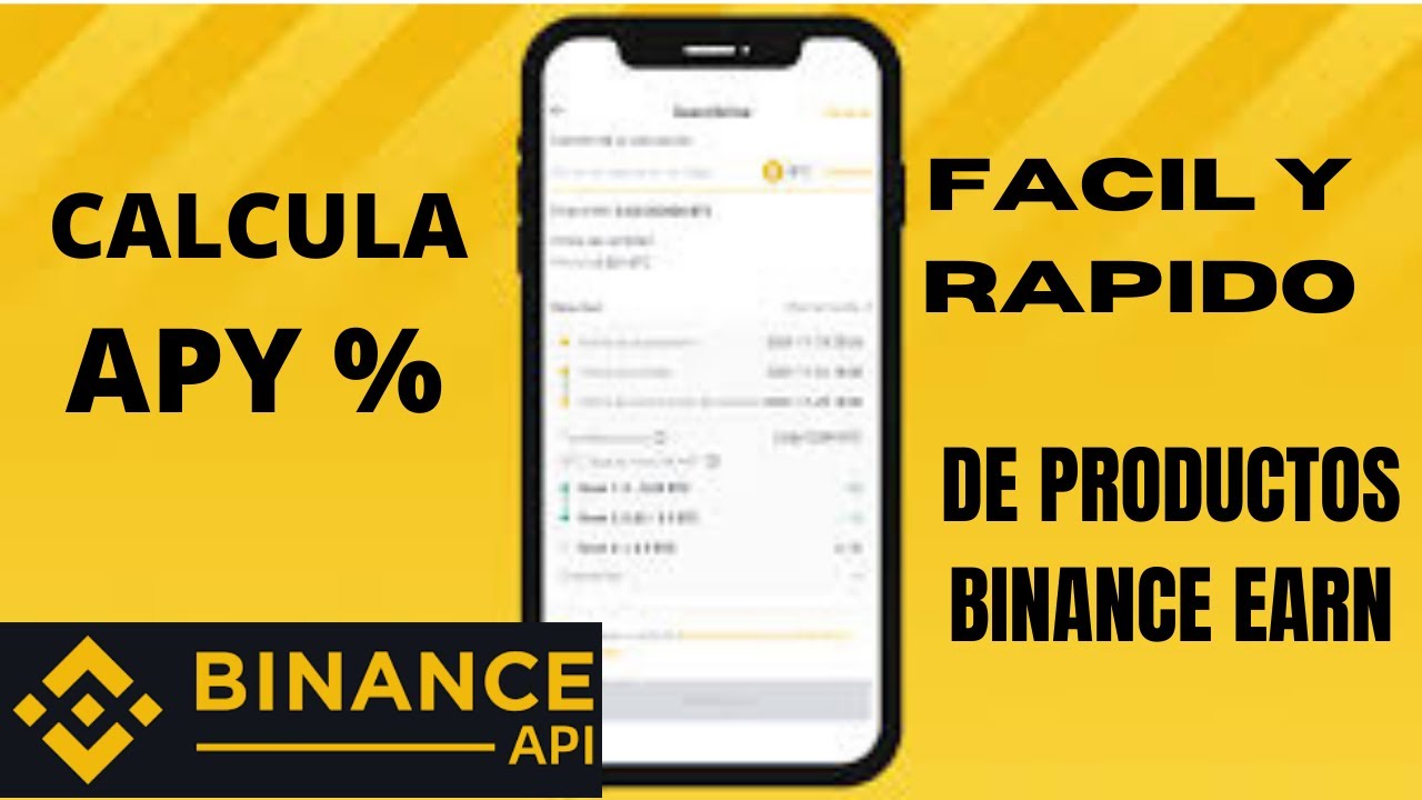 Que es APY ❓ Como calcular APY en BINANCE | Desde celular en 1 minuto -  YouTube