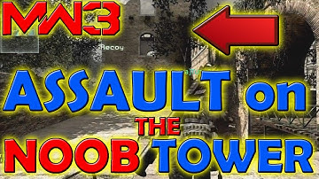 MW3: "Assault On NOOB Tower" 3v3 Face Off Camper Rant (Modern Warfare 3) | Chaos