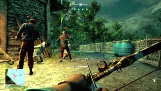 Far Cry® 4  perfect knife throw takedown