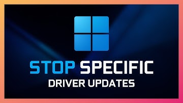STOP Windows Updates from Downloading Specific Driver!